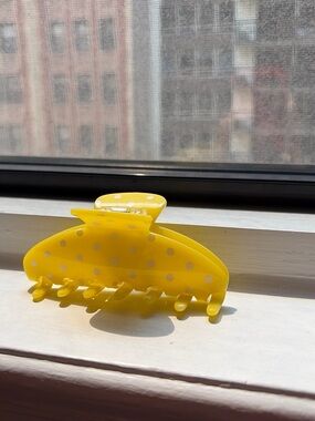 Brand New Emi Jay Big Effing Clip in Citrus Polka Dot!